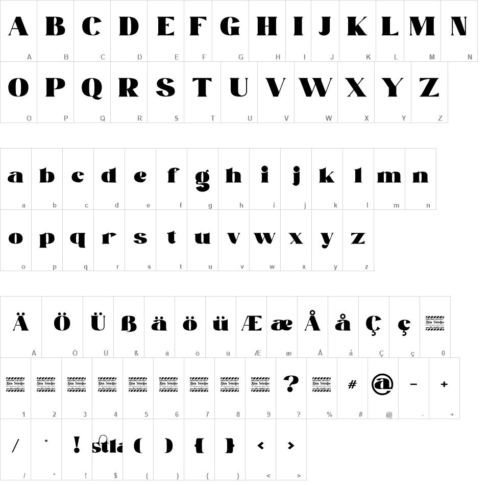 Westlake font