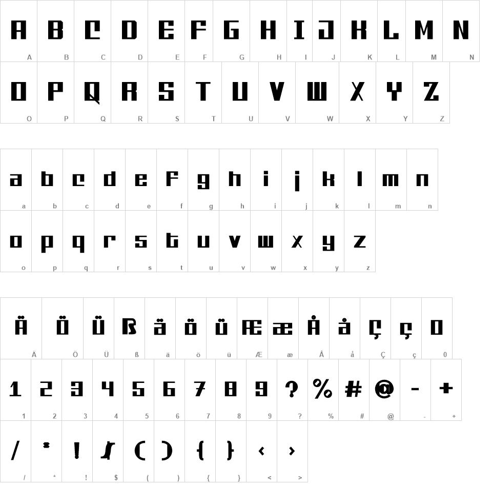 Wheeler font