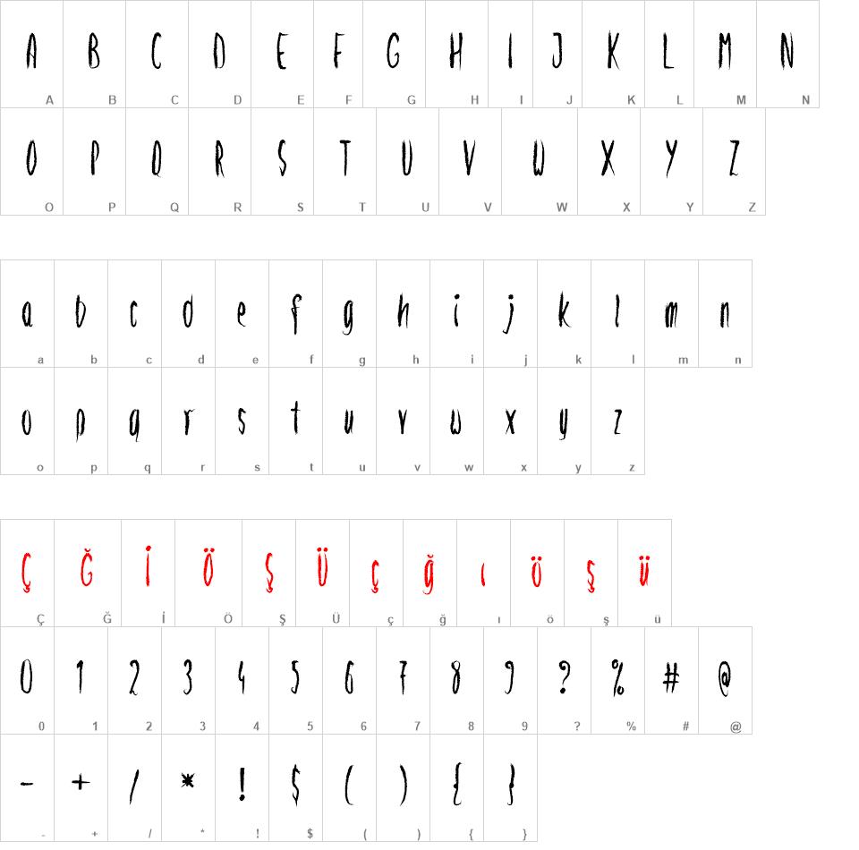 zai Brushy Freshy font