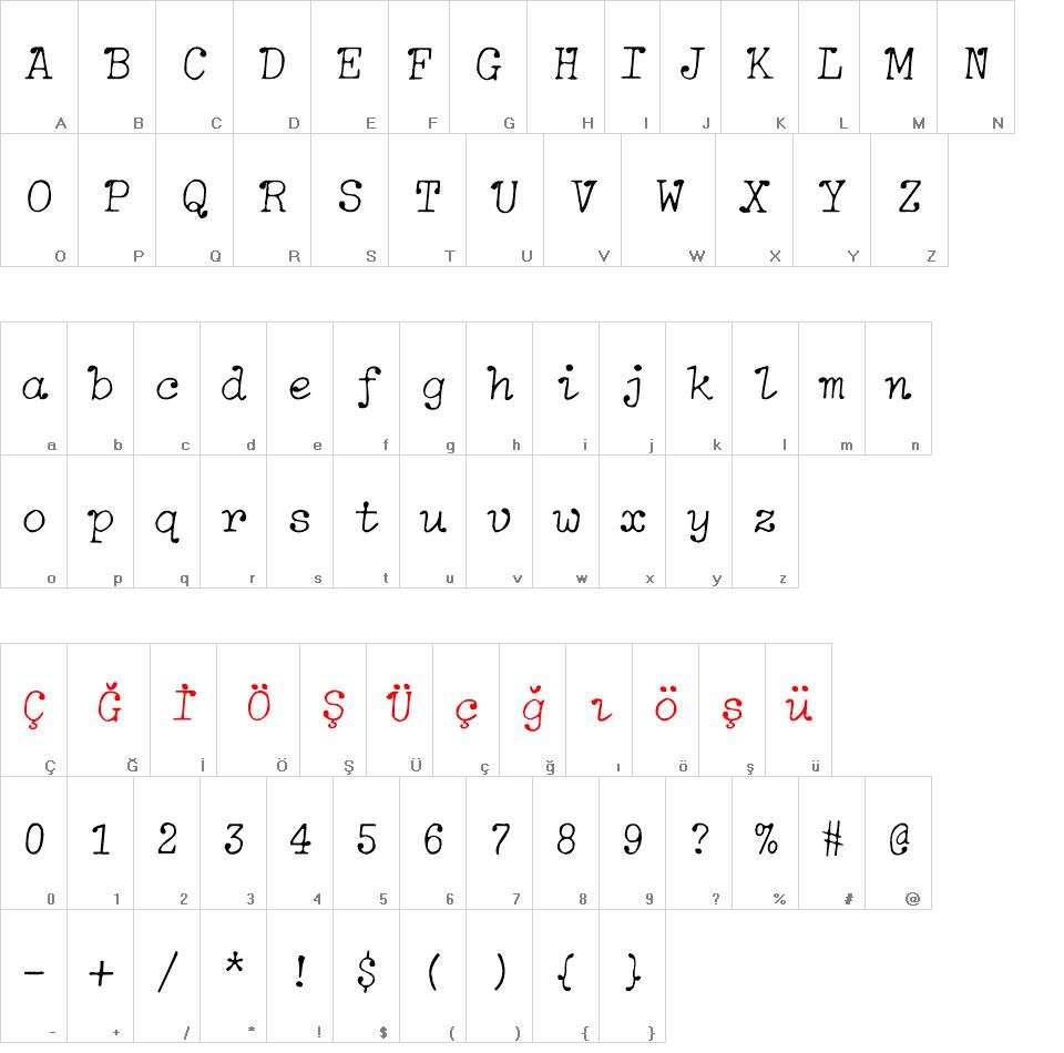  Soft Italic Typewriter Font font