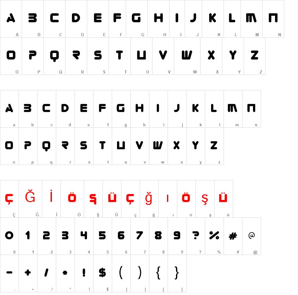 Zorque font