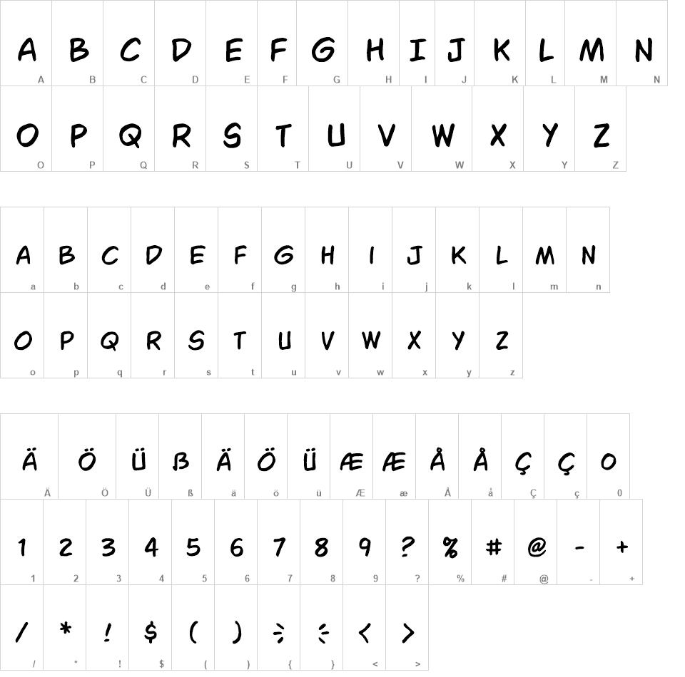 IBS Hagio Graphics font