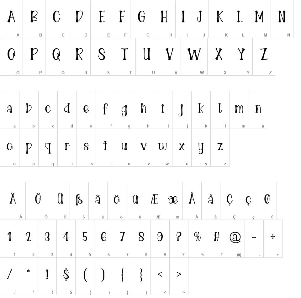 Idola Marito font