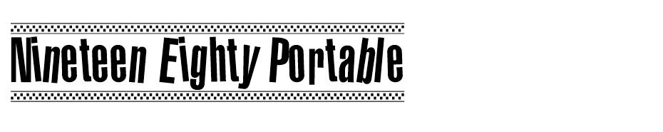 1980 Portable