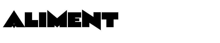 Aliment font