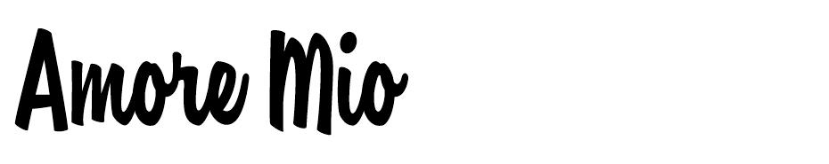 Amore Mio font