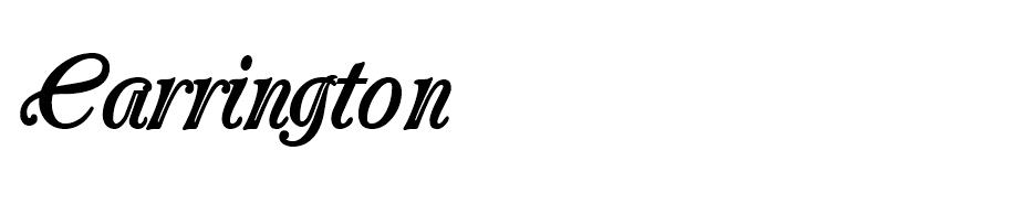 Carrington font Carrington font download