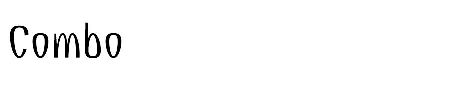 Combo Font