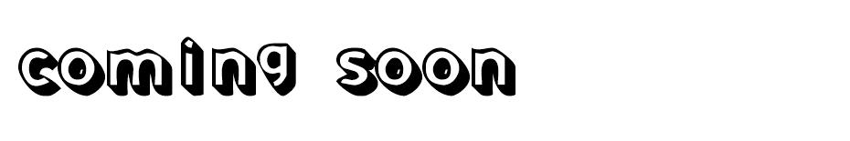 Coming Soon font
