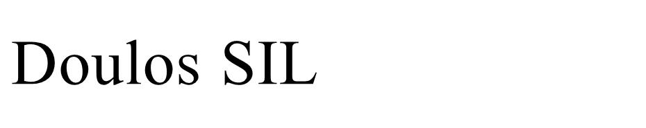 Doulos font