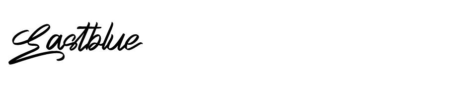 Eastblue font