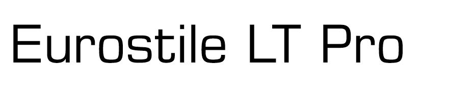 Eurostile LT font