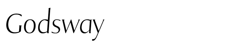 Godsway Font font