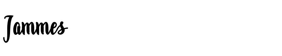 Jammes  font