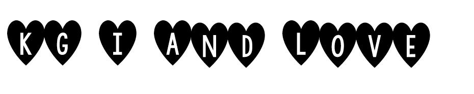 KG I And Love And You