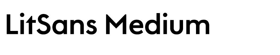LitSans font