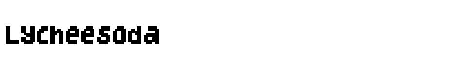 LycheeSoda font