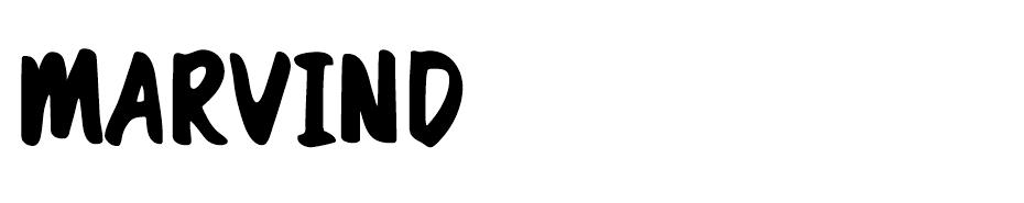 Marvind font