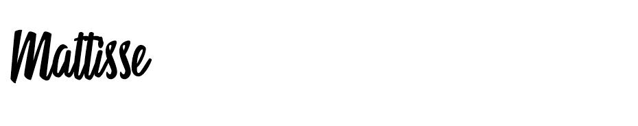 Mattisse font