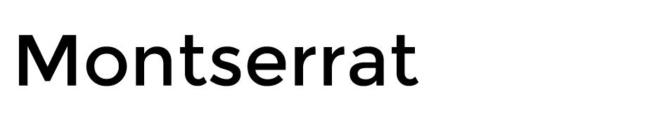 Бесплатные шрифты montserrat black образец