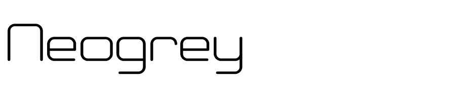 Neogrey Font font