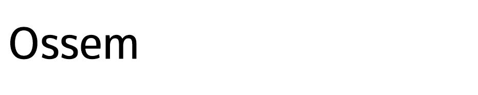 Ossem font