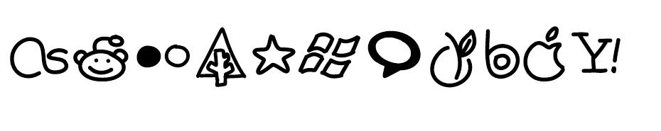 PW Handy Social Icons font