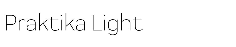 Praktika font