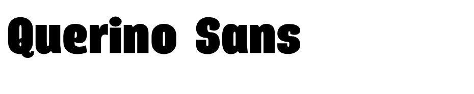  Querino Sans Font