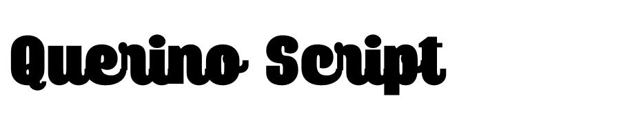  Querino Script Font