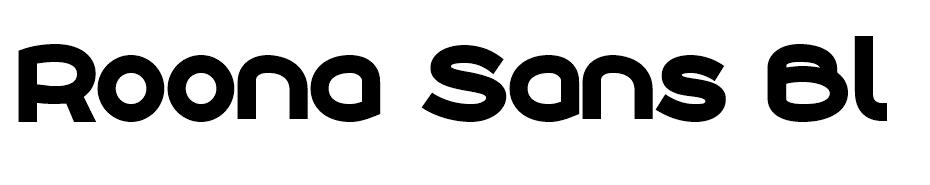 Roona Sans font