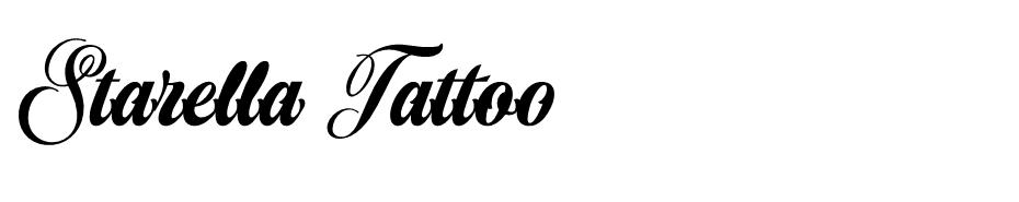 Starella Tattoo font
