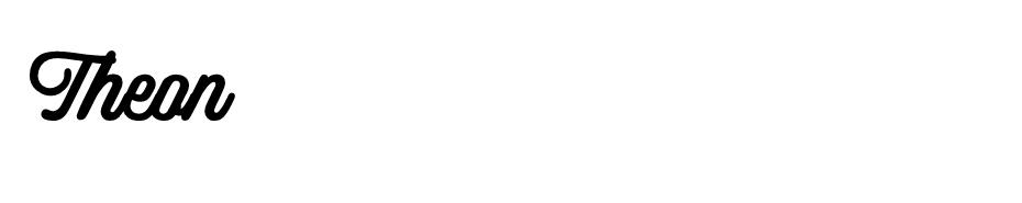  Theon Font font