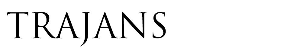 Trajans font