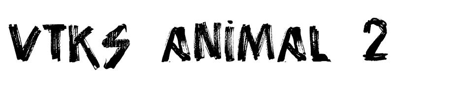 vtks Animal 2 font