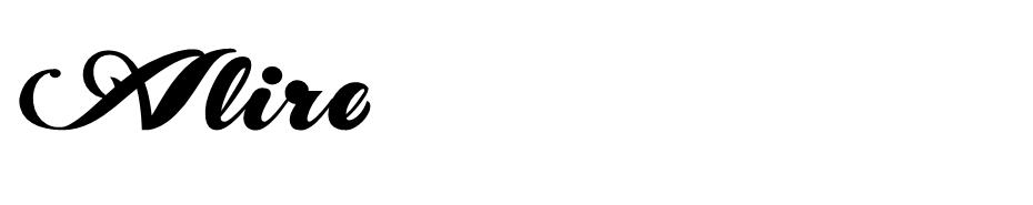 Alire font