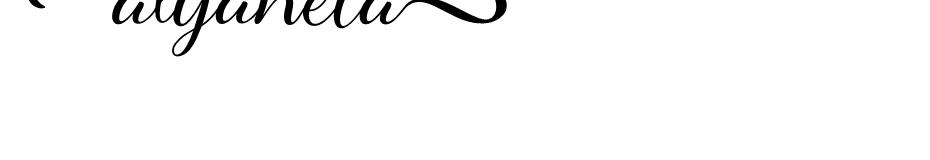 Alyaneta font