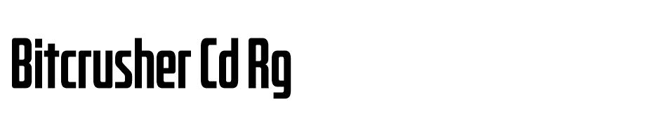 Bitcrusher font