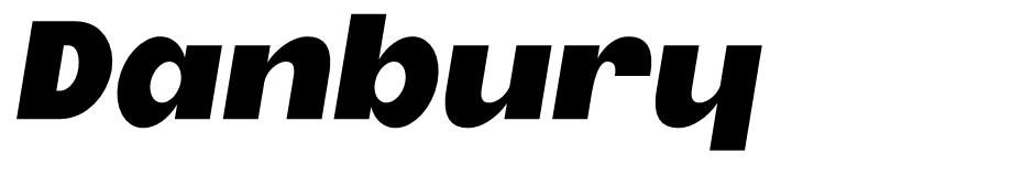 Danbury font