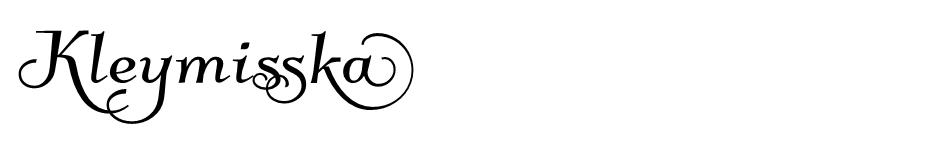 Kleymisska font