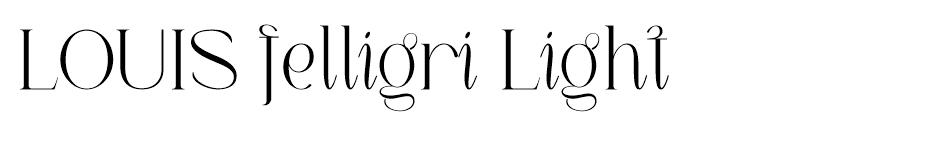 Louis Felligri font