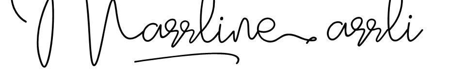 Marrline font