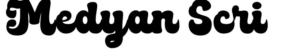 Medyan Script font