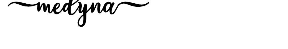 Medyna font