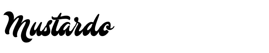 Mustardo  font