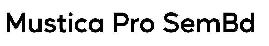 Mustica Pro font