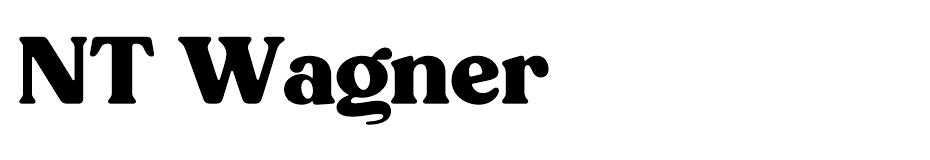NT Wagner font