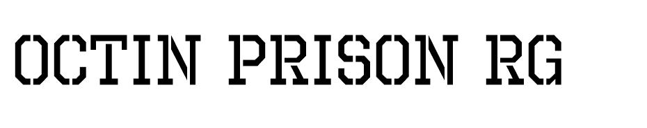 Octin Prison  font