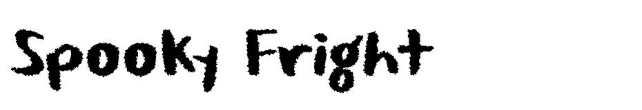 Spooky Fright font