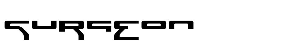  Surgeon Font